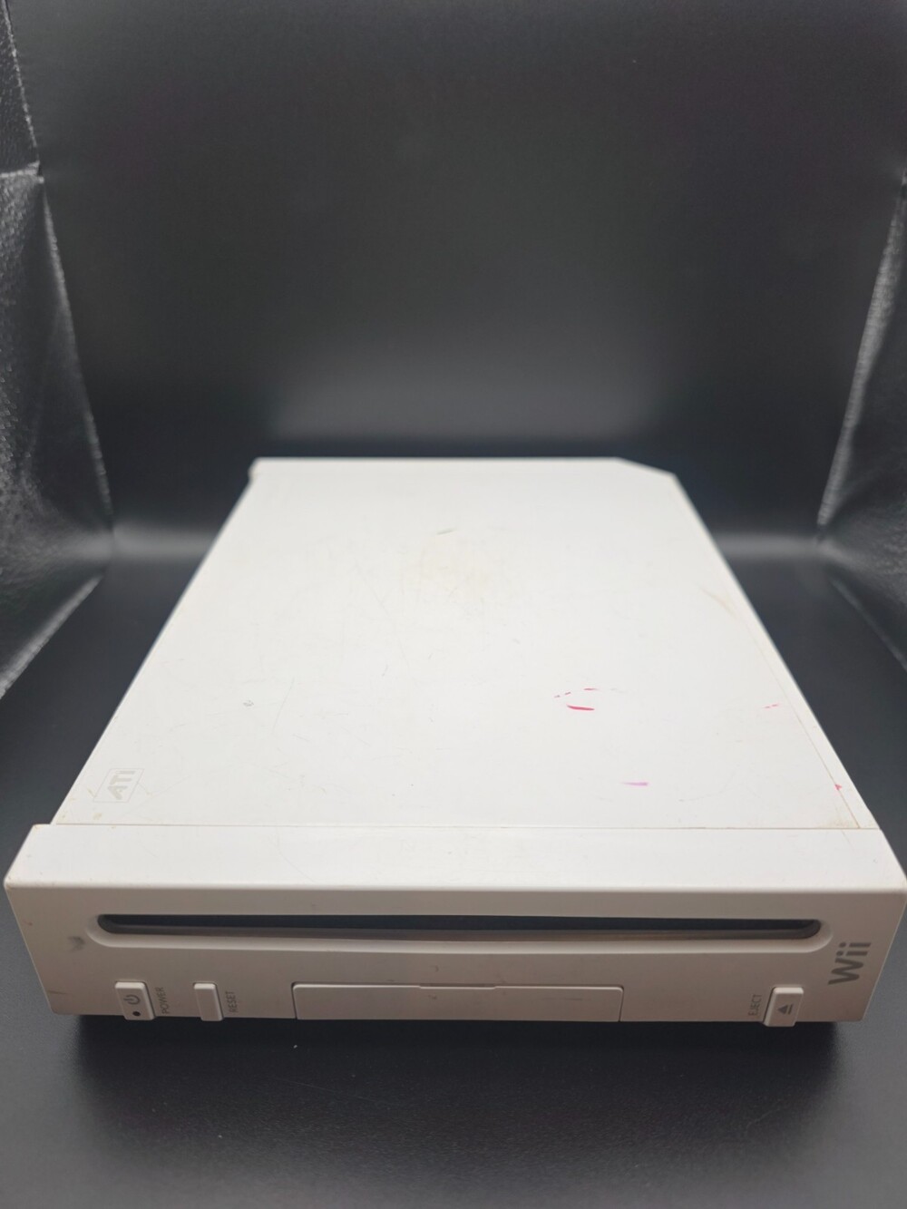 Nintendo Wii System Console Only White RVL-001 For Parts Repair No Display